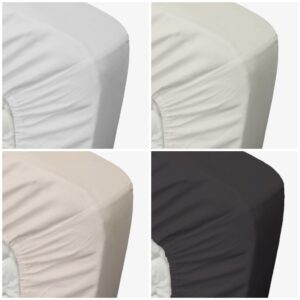 Percal hoeslaken 35 cm hoek